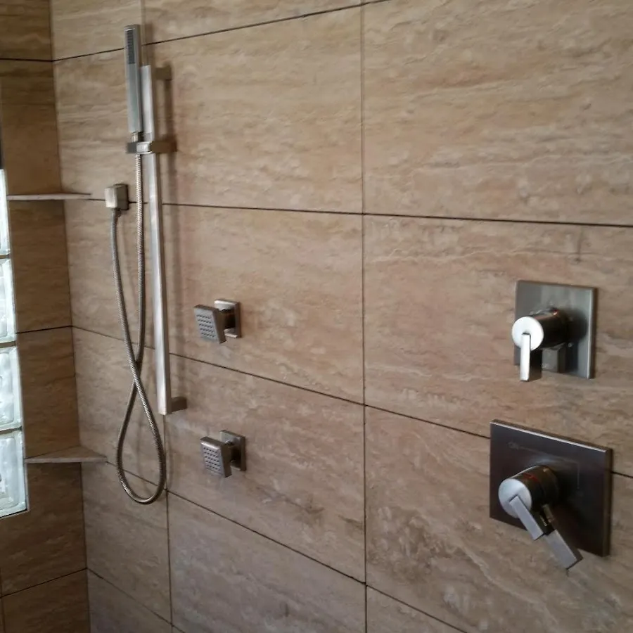 Shower fixture installation for Water Heater Installation in Dunbar